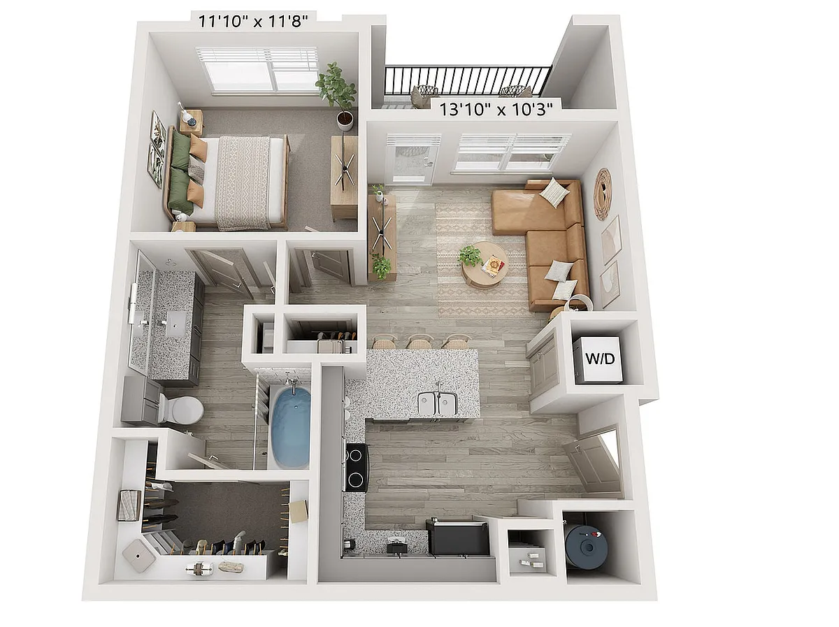 Floor plan A1