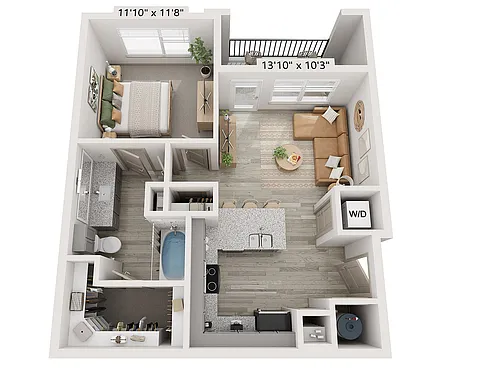 Floor plan A1
