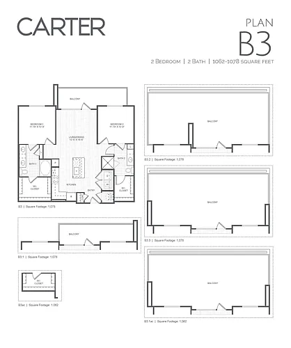 Floor plan B3