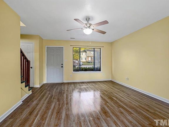 View from kitchen to living room