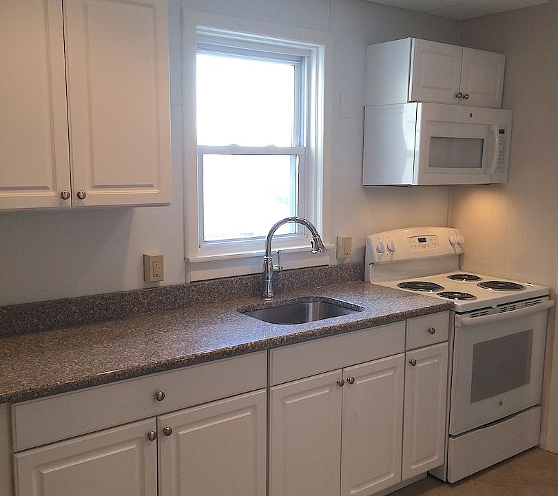 Kitchen with granite countertop