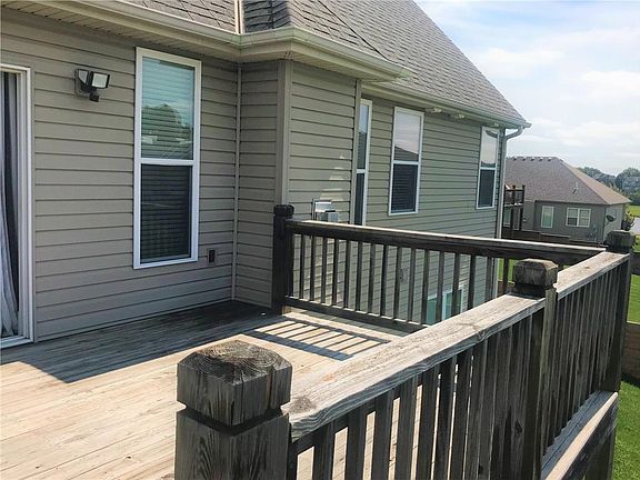 Walk out onto spacious deck from the kitchen. Perfect for grilling and entertaining your friends and family.