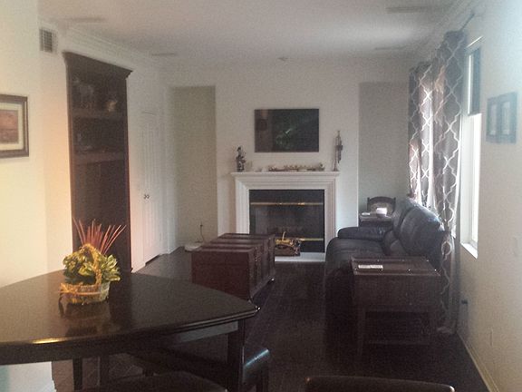 downstairs living area