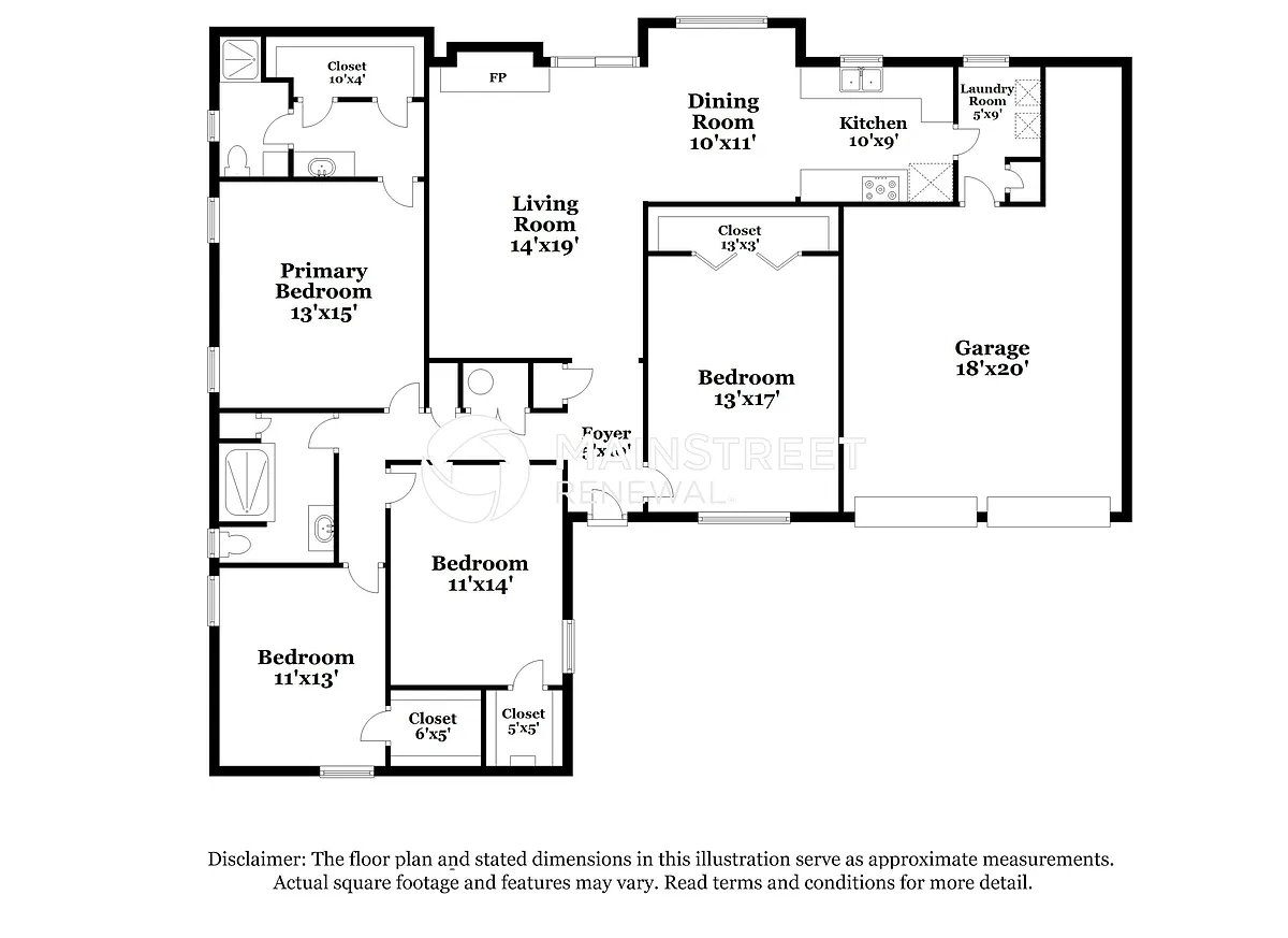 Floor Plan - 1905 Limestone Trl