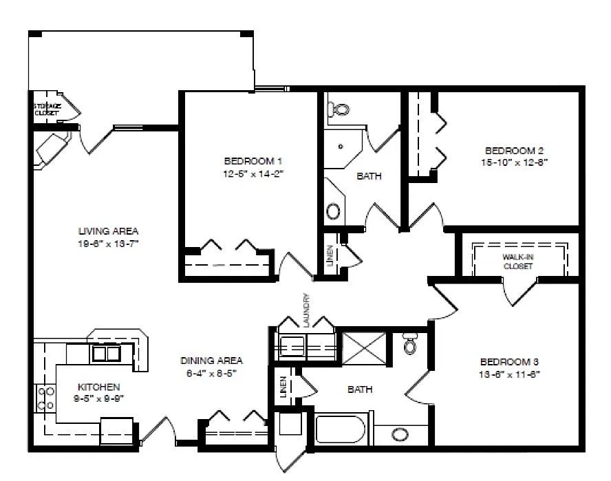 Floor plan Venetian