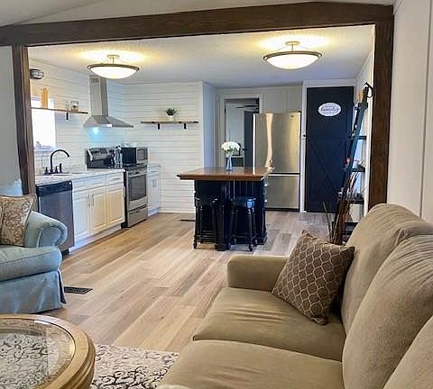 Living room with gorgeous decor.