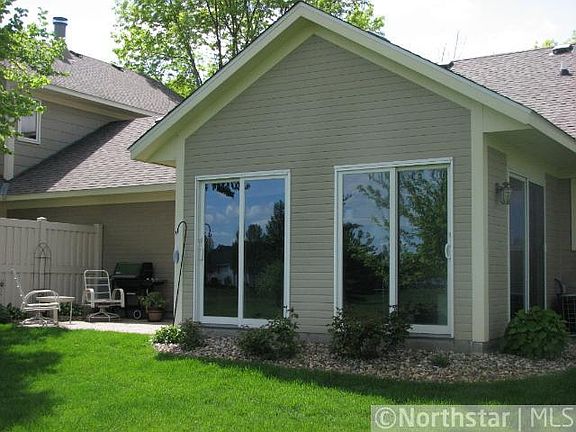 Beautiful 12x 13 aggregate patio makes perfect private space for BBQ's!
