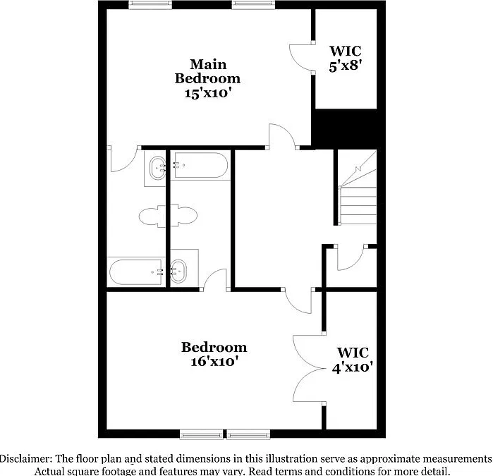 2 bed, 2.0 bath, 1355 sqft, $1,425 — Photo 3
