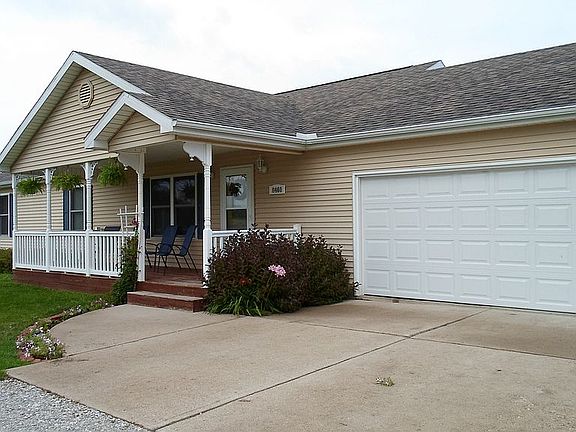2 car attached garage