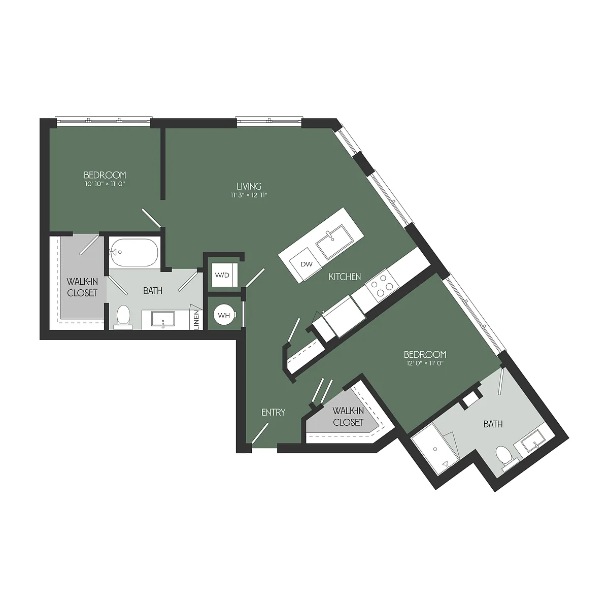 Floor plan B3