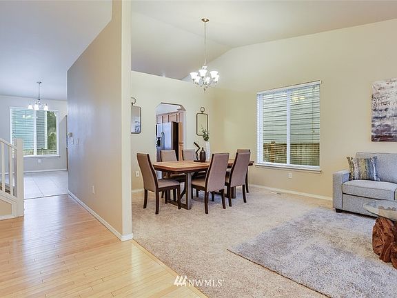 view upon entering front door.