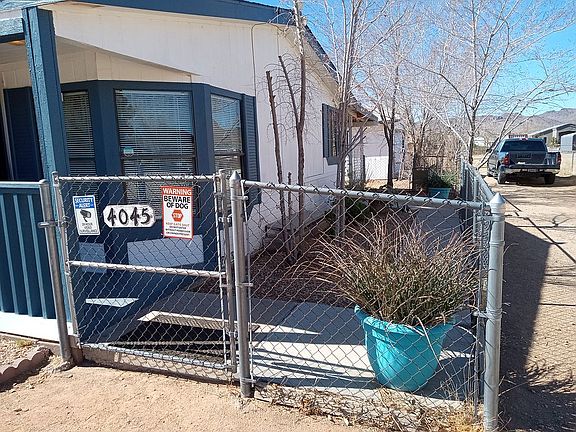 Yard is fully fenced.