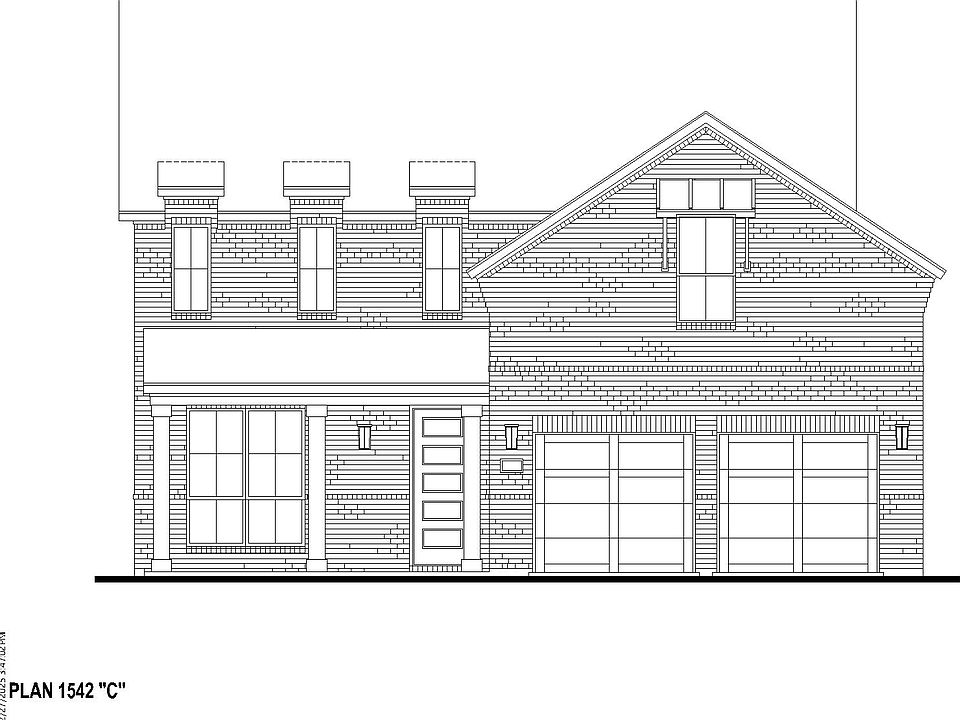Plan 1542 Elevation C