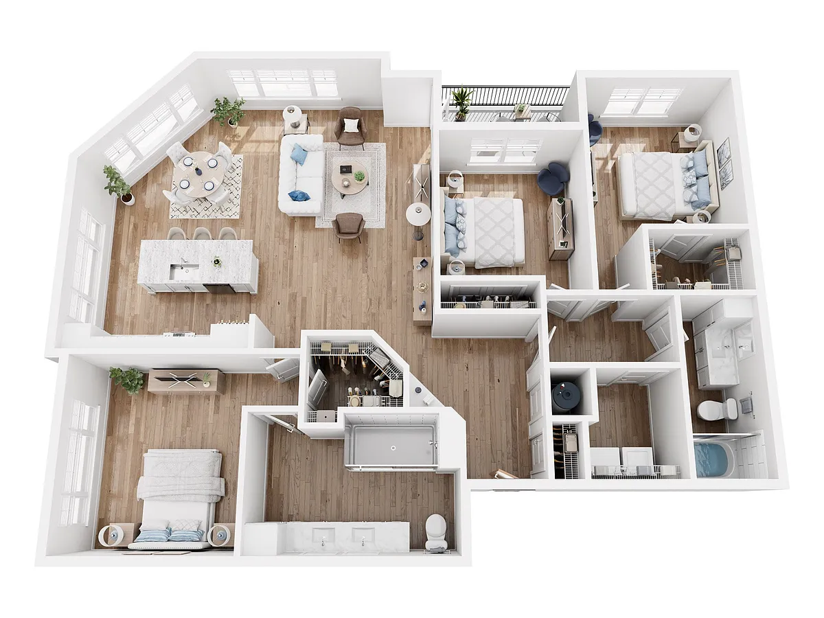 Floor plan Diamond Base Plan
