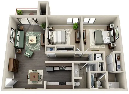 Floor plan Lavender