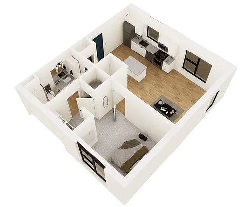 Floor plan burrow