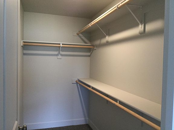 Master bedroom walk in closet.