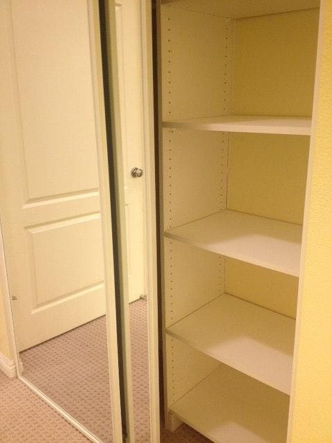all closets with customized shelving