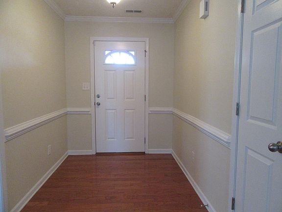 Hardwood Flooring in Foyer