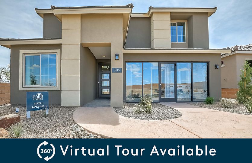 Virtual tour available for the Fifth Avenue home design.