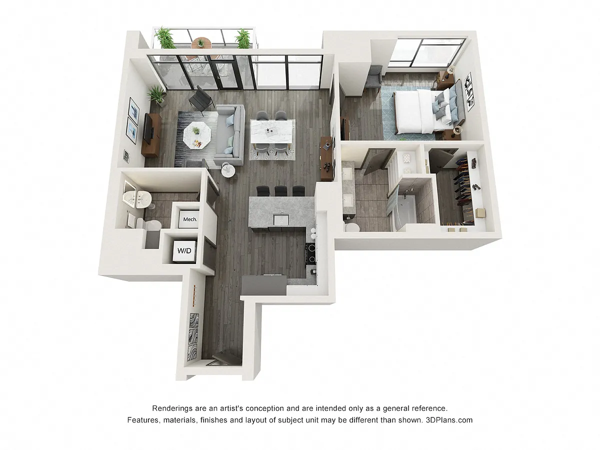Floor plan A12B