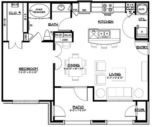 Floor plan A1