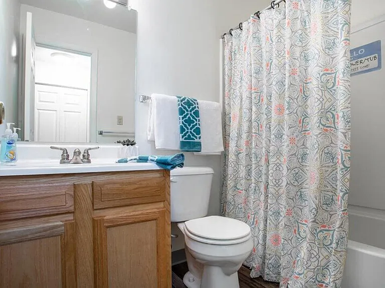 Spacious Bathrooms