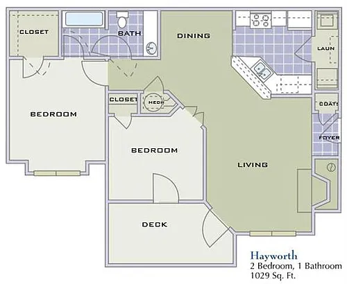 Floor plan Hayworth