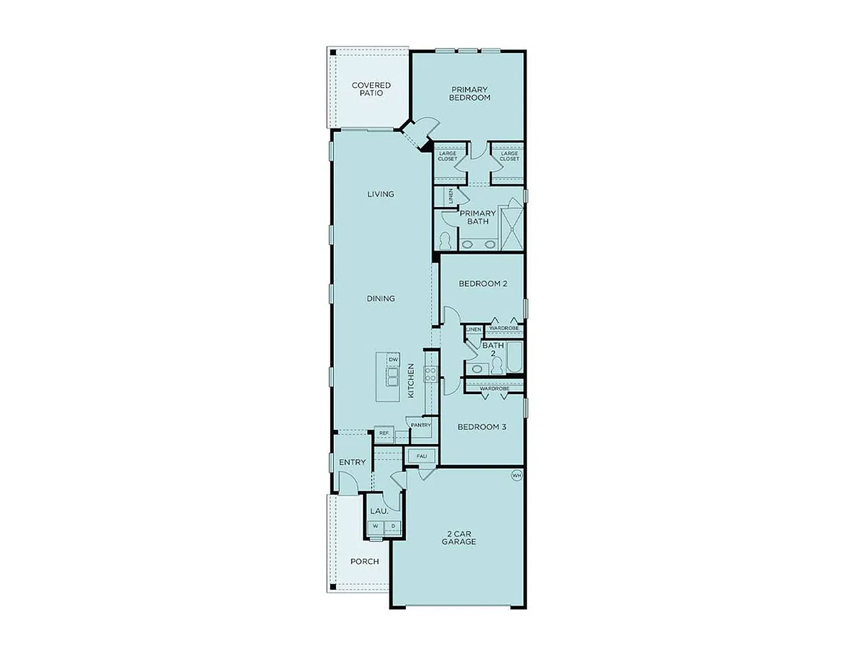 Floor plan Orange Blossom