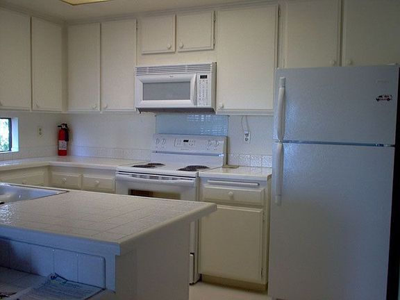 Kitchen with Bay View