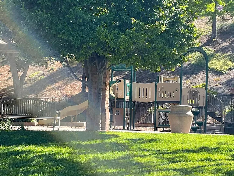 Park across the street from home.