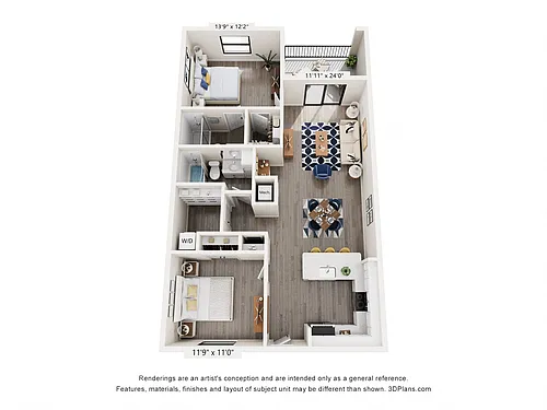 Floor plan B2