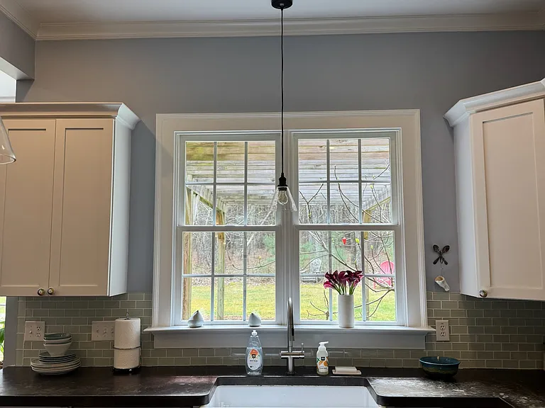 Kitchen Farm Sink & Window