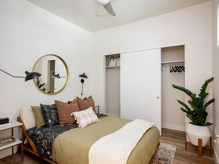 Spacious bedrooms
