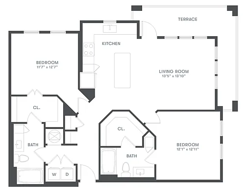 Floor plan B2