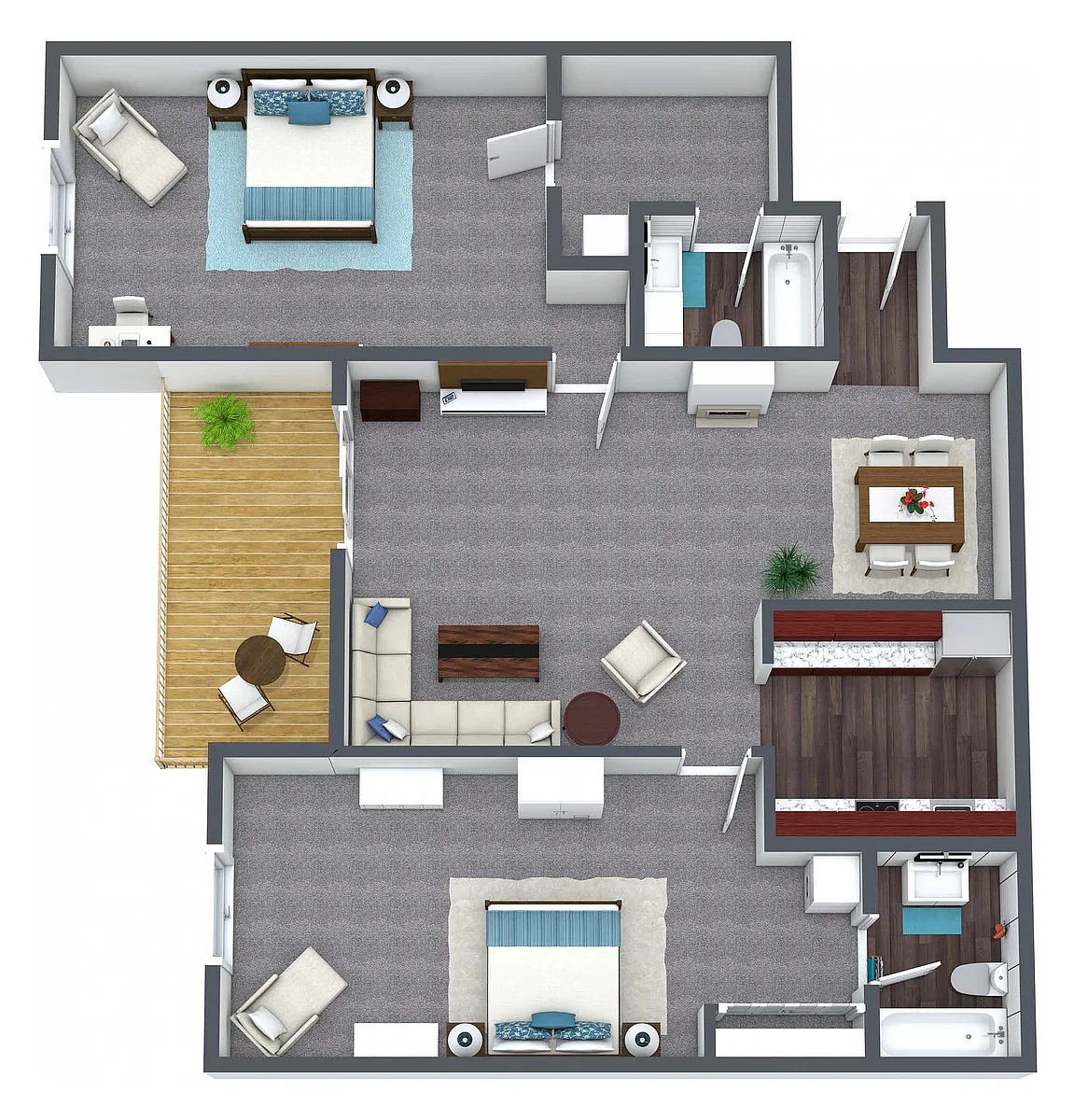 Floor plan B2