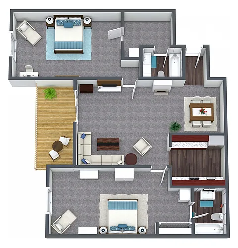 Floor plan B2