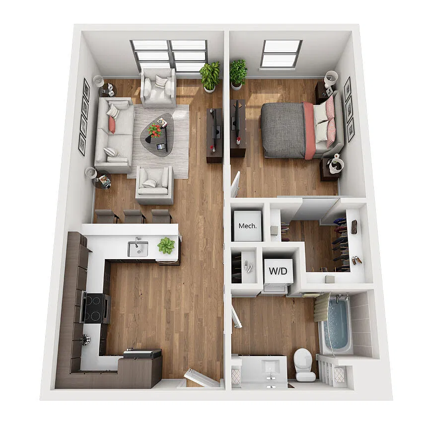 Floor plan A2c