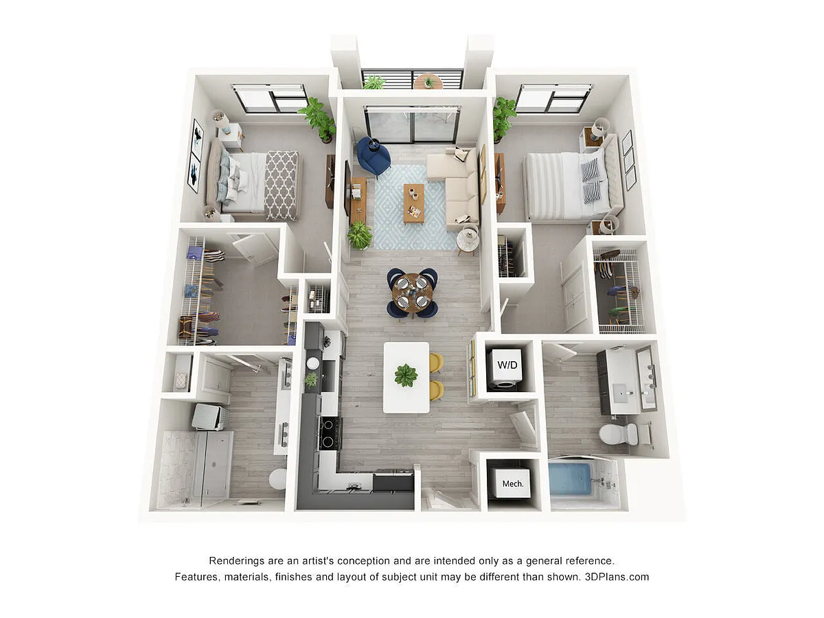 Floor plan B2