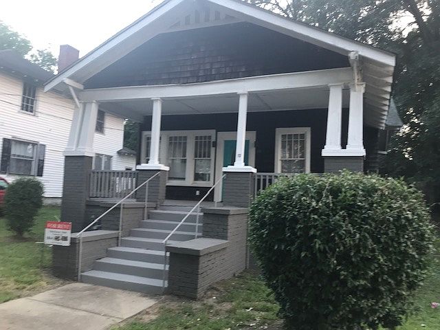 Outside front