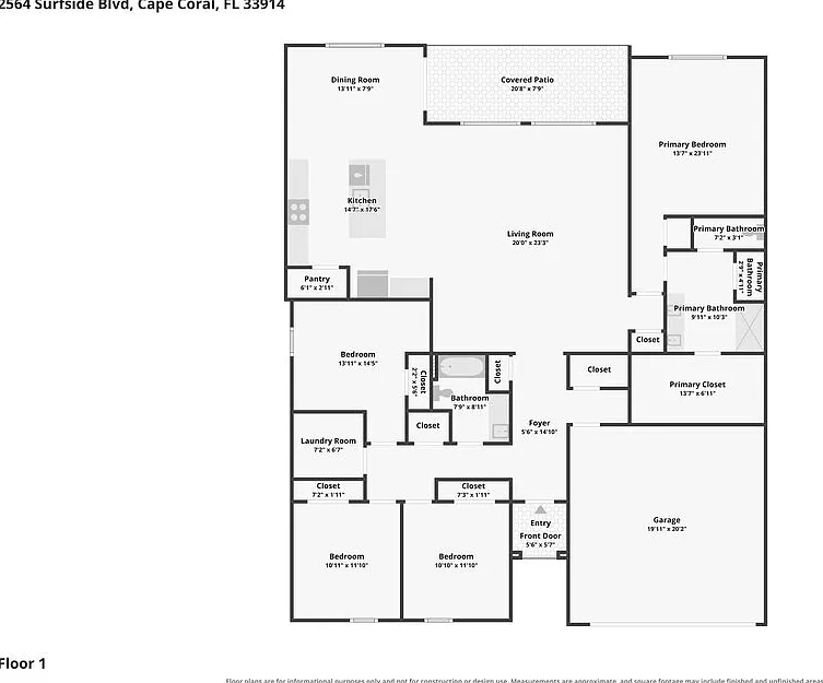 4 bed, 2.0 bath, 2319 sqft, $2,175 — Photo 2