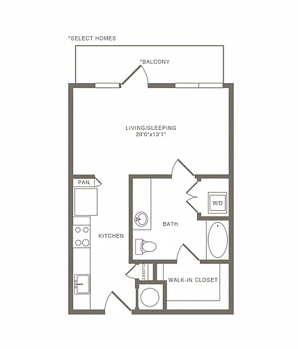 Floor plan ZS03 (income restricted)