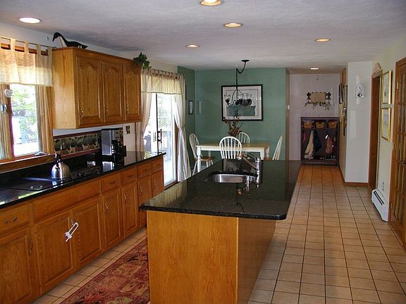 Eat in kitchen with granite counters