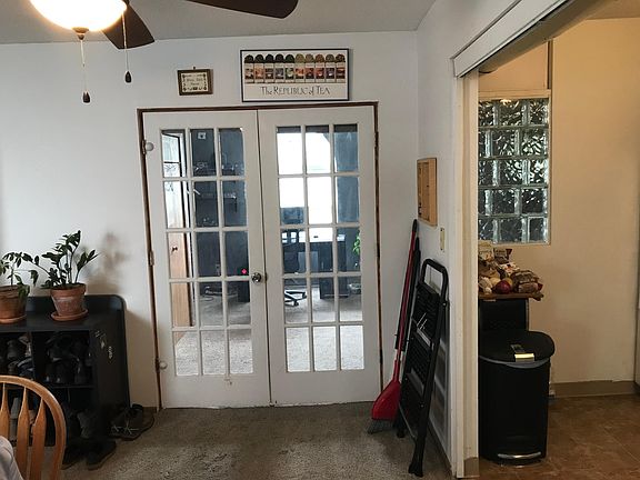 French Doors leading to South Facing Master Bedroom