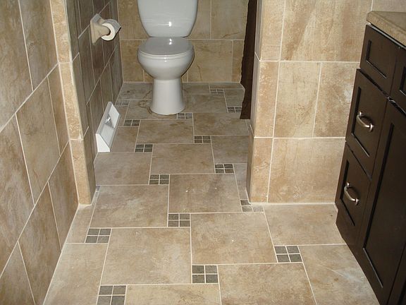 New Tile Bath including Shower Area