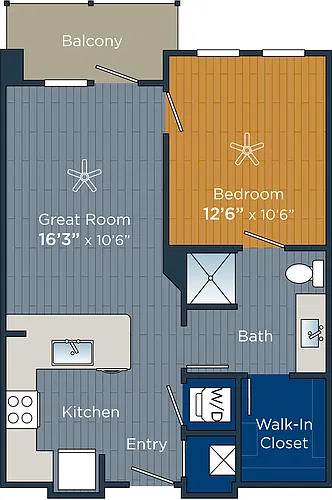 Floor plan Barrington