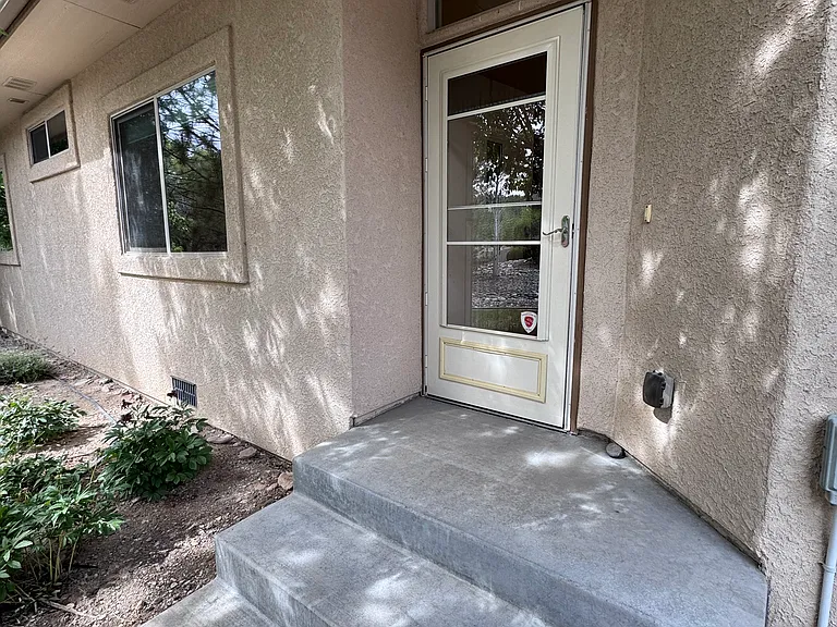 Front door entrance