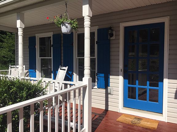 peaceful front porch