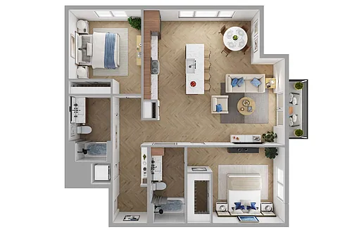 Floor plan B3a