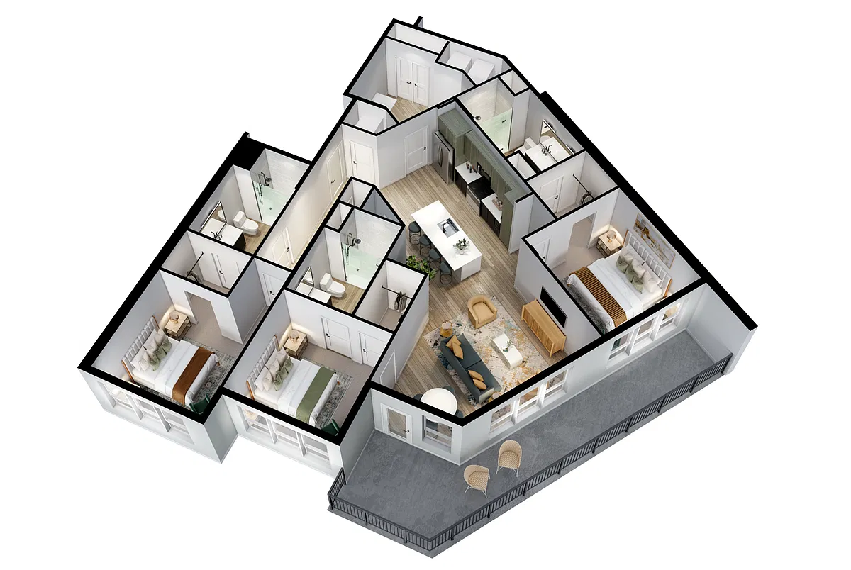 Floor plan C1